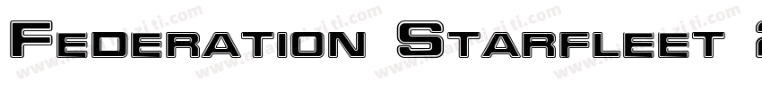 Federation Starfleet 2字体转换